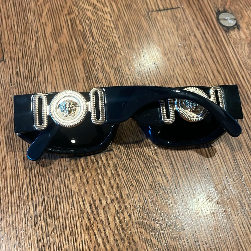 Versace Medusa sunglasses gold hardware